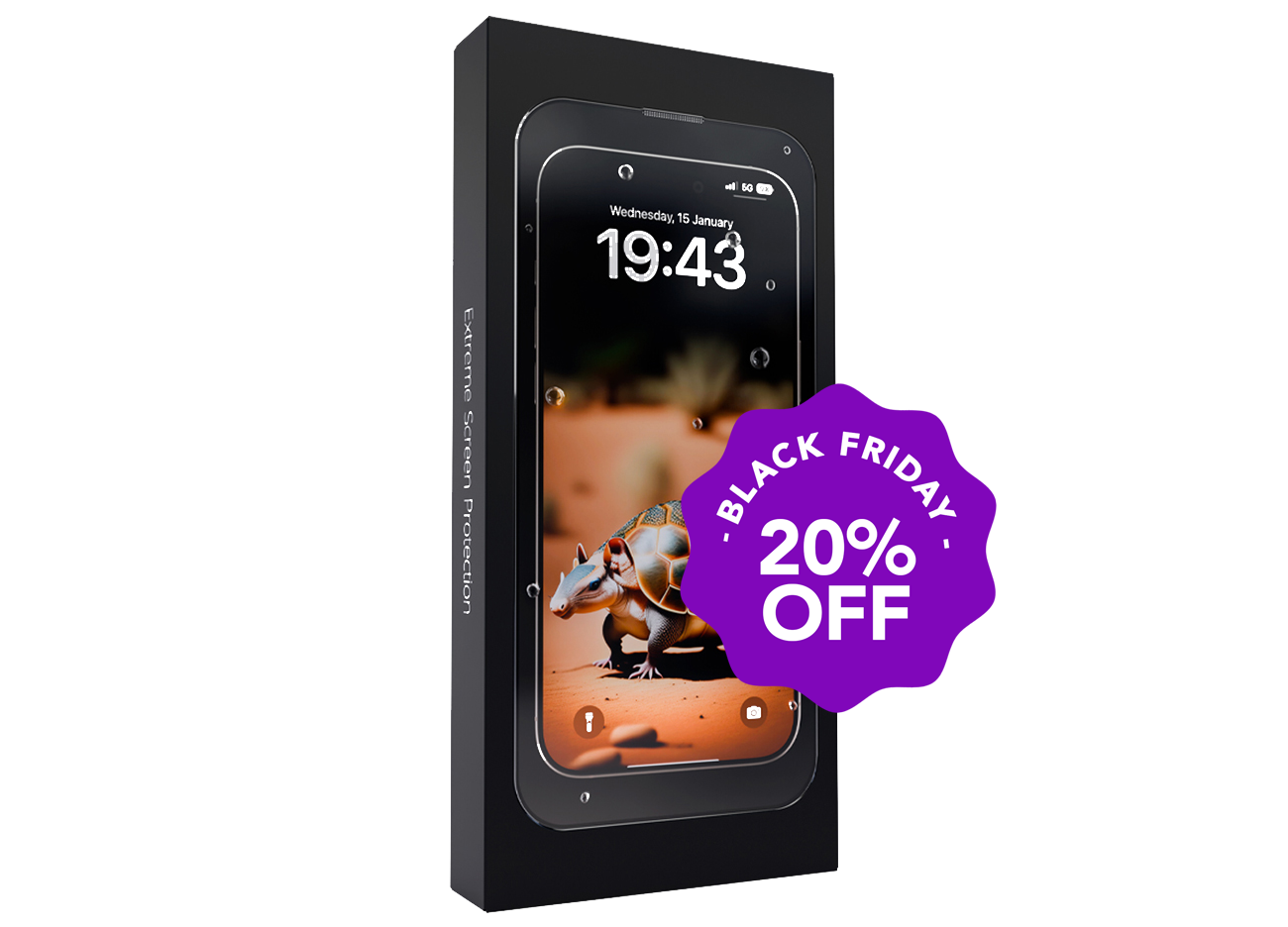 ZERO GLAS kijelzővédelem - iPhone 15 Series