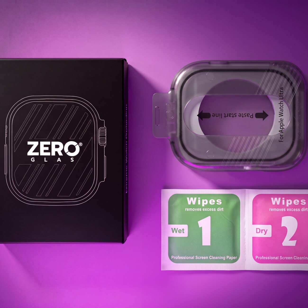 ZERO GLAS Óravédelem — Apple Watch Ultra