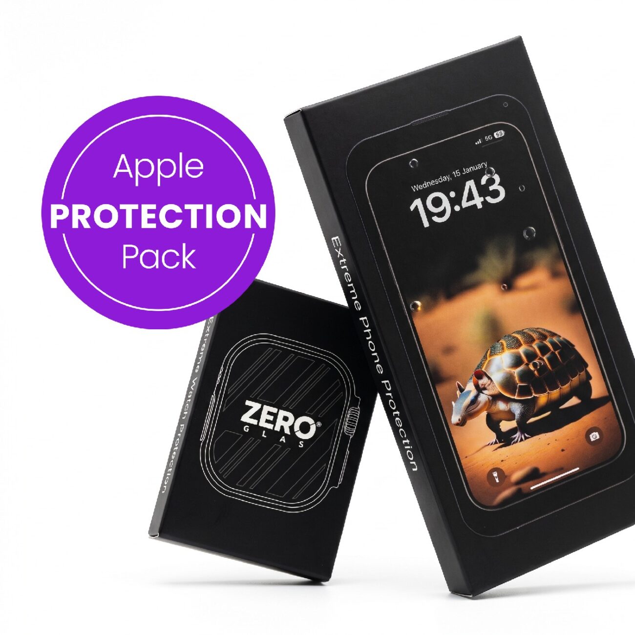 ZERO GLAS® Apple Protection Pack — Óra + Telefon