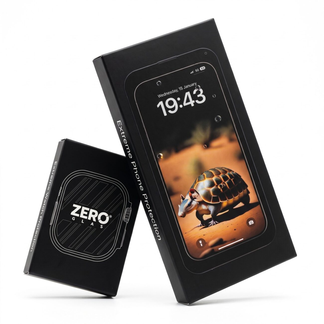 ZERO GLAS® Apple Protection Pack — Óra + Telefon